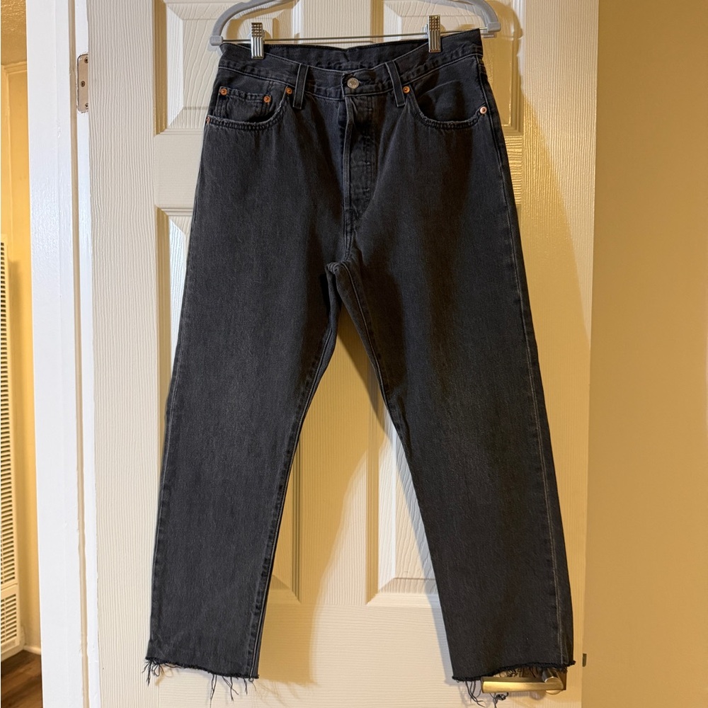 LEVIS women’s 501 Ankle Wedgies